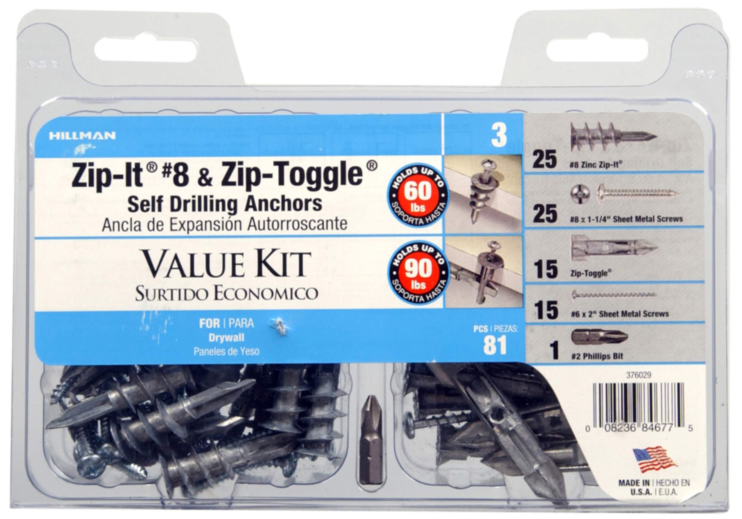Hillman ZipIt 8 & ZipToggle Value Kit, 66pk Canadian Tire