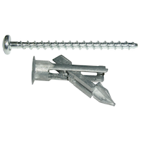 Hillman Heavy Duty Zip Toggle Anchor With Screw, No Pre Drilling, 10-pk