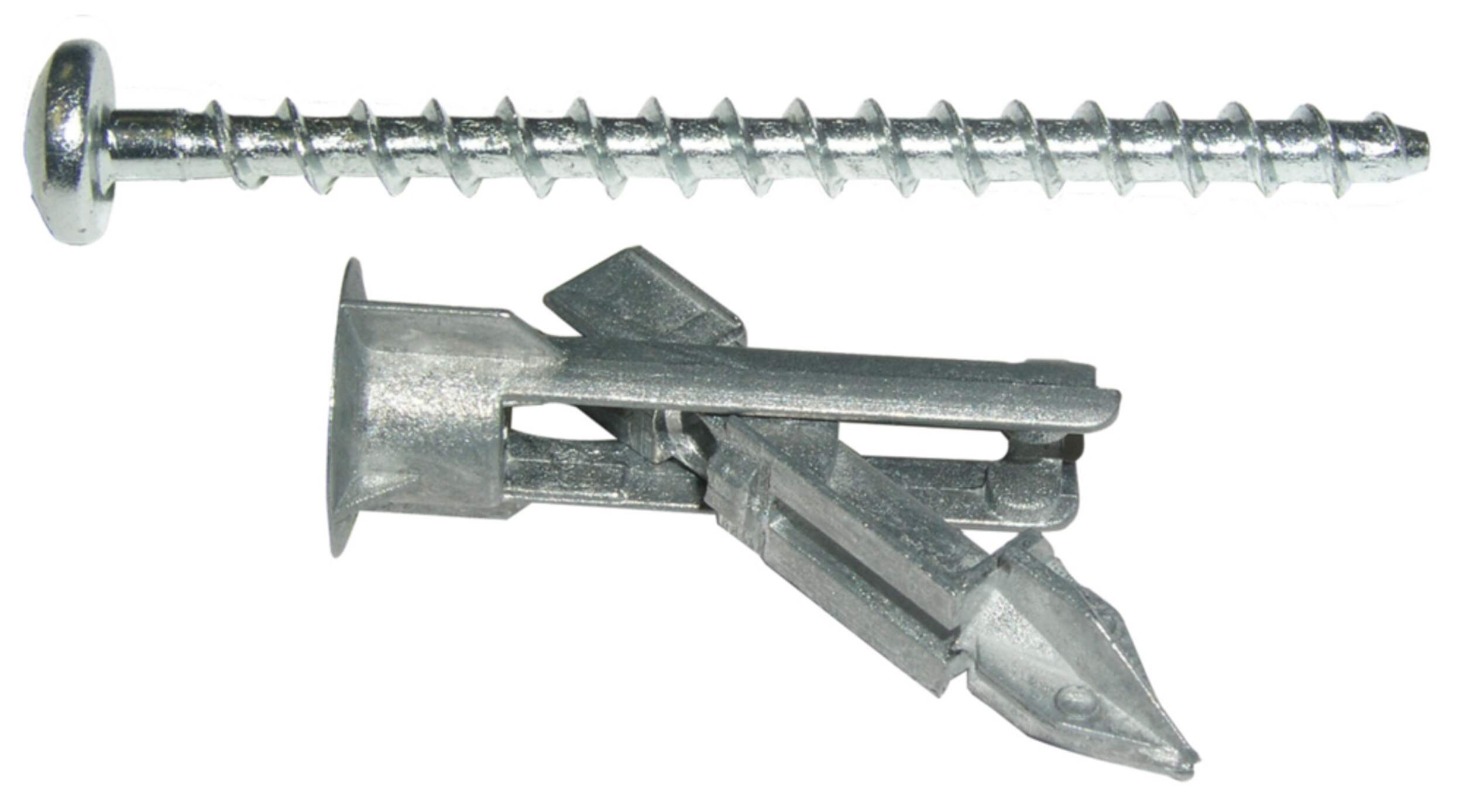 Hillman Heavy Duty Zip Toggle Anchor With Screw, No Pre Drilling, 10-pk Composite_or_Mixed