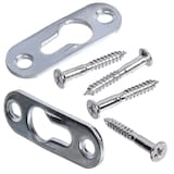 OOK Keyhole Hanger, For Picture and Painting Frames, Durable Steel, 2-pk Front_Elevated