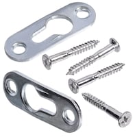 OOK Keyhole Hanger, For Picture and Painting Frames, Durable Steel, 2-pk Front_Elevated