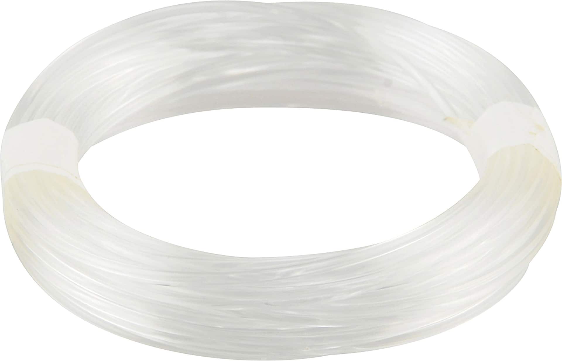 Hillman Invisible Wire, So-ft and Flexible, 50-lb Capacity, 15-ft