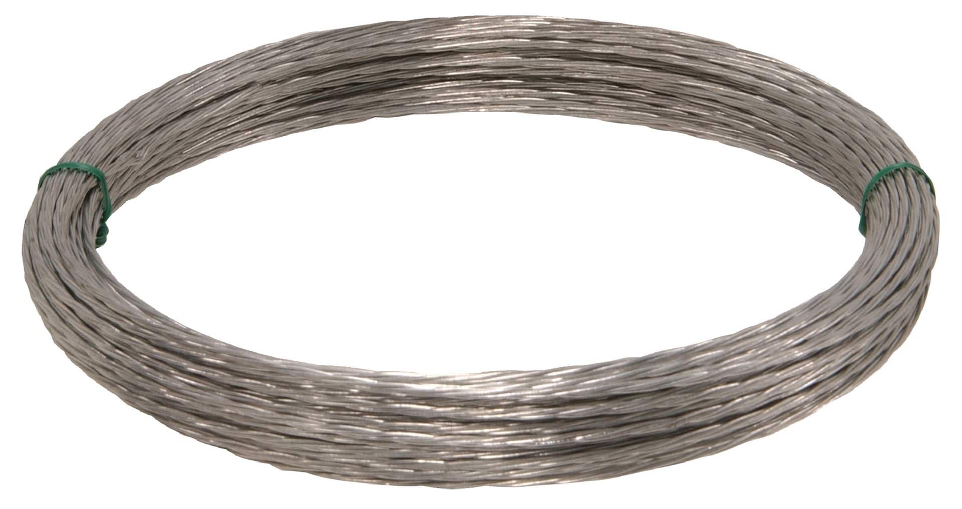 Hillman Galvanized Steel Wire, Steel Construction, Flexible