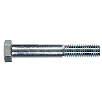 Hillman Hex Cap Screws, Outdoor, Stronger Bolt, Tighter Tolerance, 8.8 Metric M10, Assorted Sizes