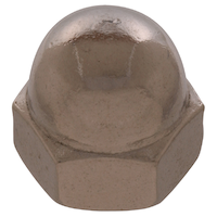 Hillman Acorn Hex Nuts, Stainless Steel Overhead_Plunge