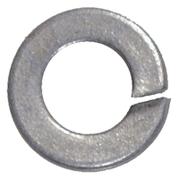 Rondelles de blocage fendues galvanisées Hillman, choix de tailles Overhead_Flat