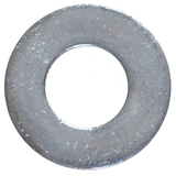 Rondelles plates galvanisées Hillman, pour terrasses et clôtures, choix de tailles Overhead_Flat