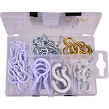 OOK Cup Hooks Set, Assorted, 55-pk Overhead_Flat