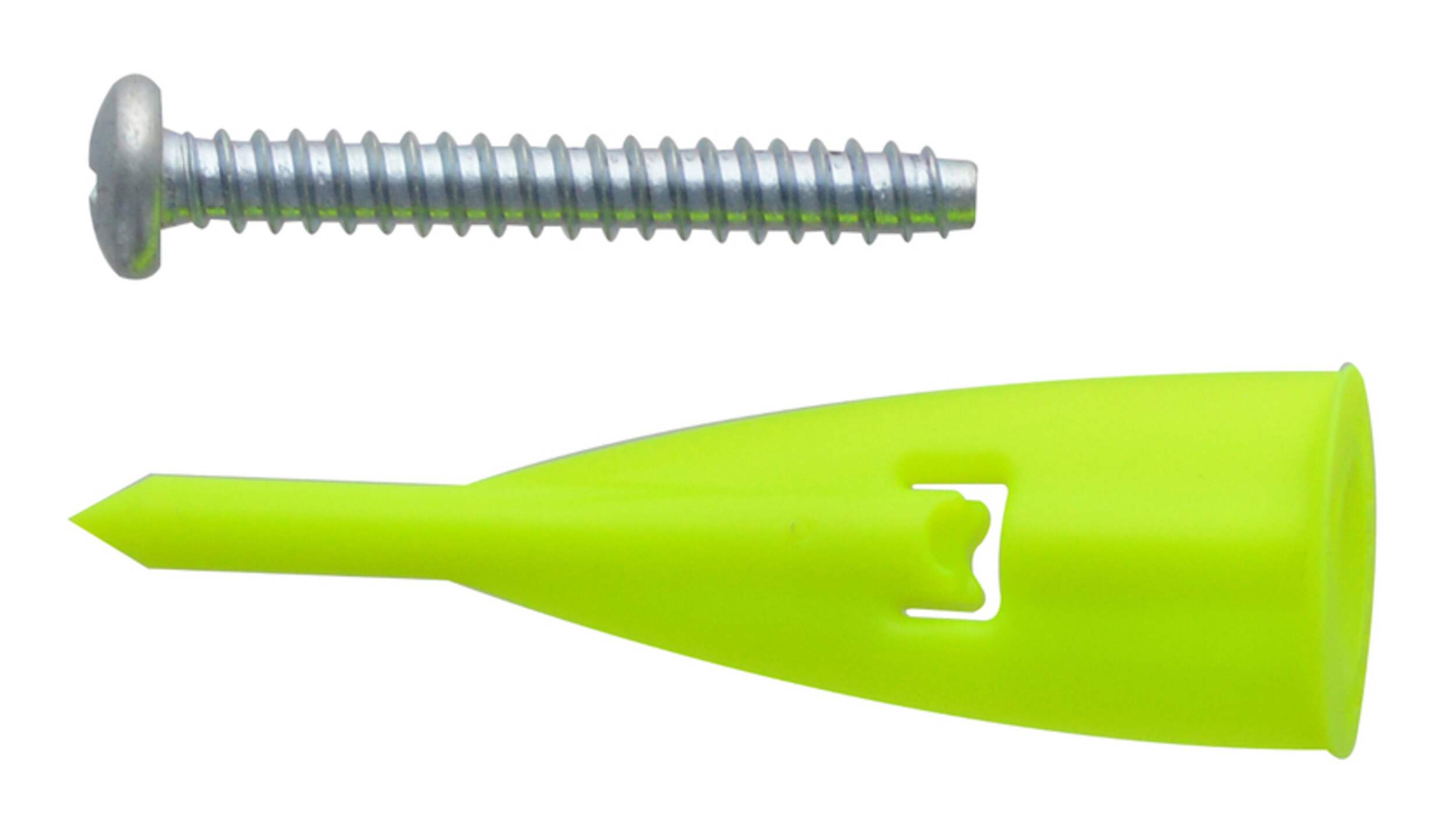 Hillman WAllClaw Hammer-In DrywAll Anchor with Screw, Easy to InstAll, No Pre Drilling, 25-pc Composite_or_Mixed