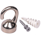 Hillman Hardware Essentials 851855 Cup Hook Brass 1-1/2- 5 Pack
