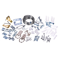 OOK Professional Mirror Hanging Assorted Kit, 50-lb Capacity, 77-pc Composite_or_Mixed