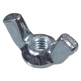 Hillman Wing Nut, For Hand Fastening, Grade 2, Corrosion Resistance, Zinc-Finish, 5/16-in-8 Overhead_Plunge