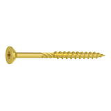 Hillman Power Pro Premium Interior Wood Screws, Bore-Fast Thread, 10 x 3-1/2-in, 25-pk Side_Left