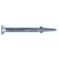 Hillman Flat Head Phillips, Self-Drilling, No-Pre Drilling, Sharp Threads, 12-24 x 2-1/2-in