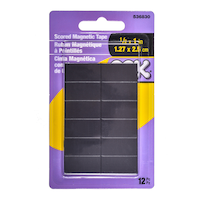 OOK Magnetic Flexible Adhesive Tape with Adhesive Backing, 1-ft