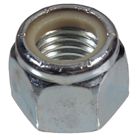 Hillman Nylon Insert Lock Nuts, For Fastening Bolts, Zinc-Finish, Assorted Sizes Front_Elevated