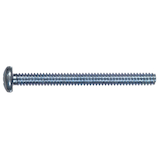 Hillman Pan Head Square Drive Sheet Metal Screws, Zinc Side_Left