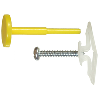 Hillman Pop Toggle Anchors With Screws, Corrosion Resistant, Assorted Sizes Side_Left