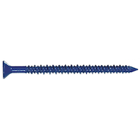 Ancrage à vis béton à tête plate cruciforme Hillman, pour béton, 1/4 x 2-3/4 po, choix de formats