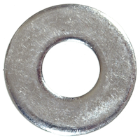 Rondelle plate USS Hillman, surface de roulement supérieure, fini zinc, choix de tailles