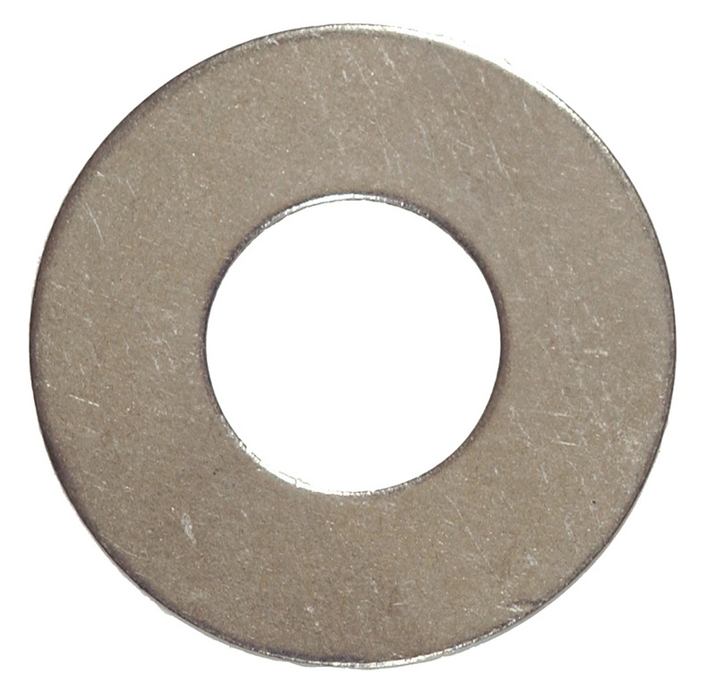 Hillman Flat Washers, For Decks and Fences, Stainless Steel Finish
