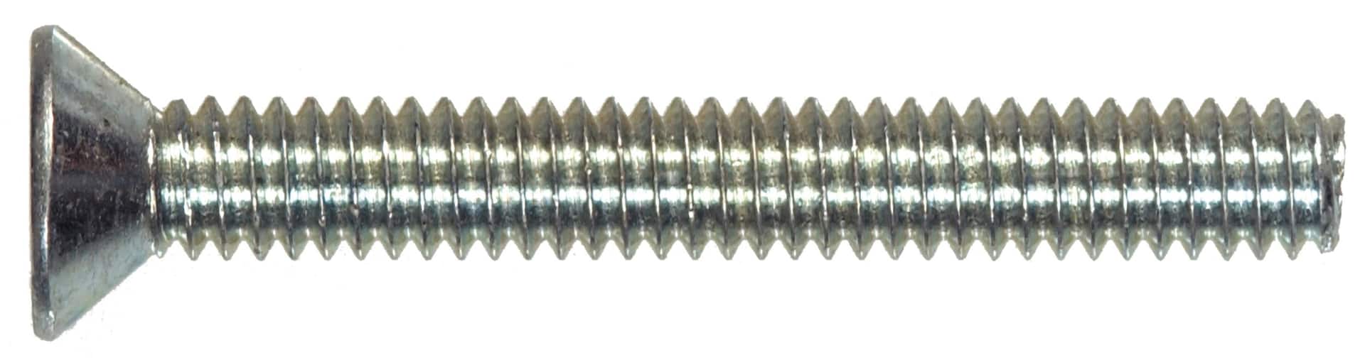 Hillman Square Flat Head Machine Screw, For Electrical Boxes, 6-32,  Assorted Sizes Canadian Tire