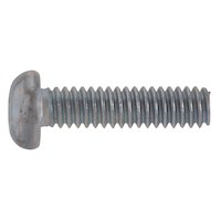 Hillman Round Head Square Drive Machine Screws, Zinc-Plated, Assorted Sizes, 10-pc