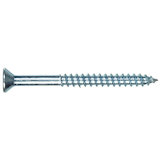 Hillman Flat Head Wood Screws, Square Drive, #4 x 1-in, Zinc-Finish, 16-pk Side_Right