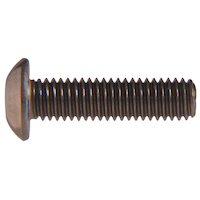 Hillman Button Head Socket Cap Screws, Unified Threads, Cylindrical Head, Assorted Sizes