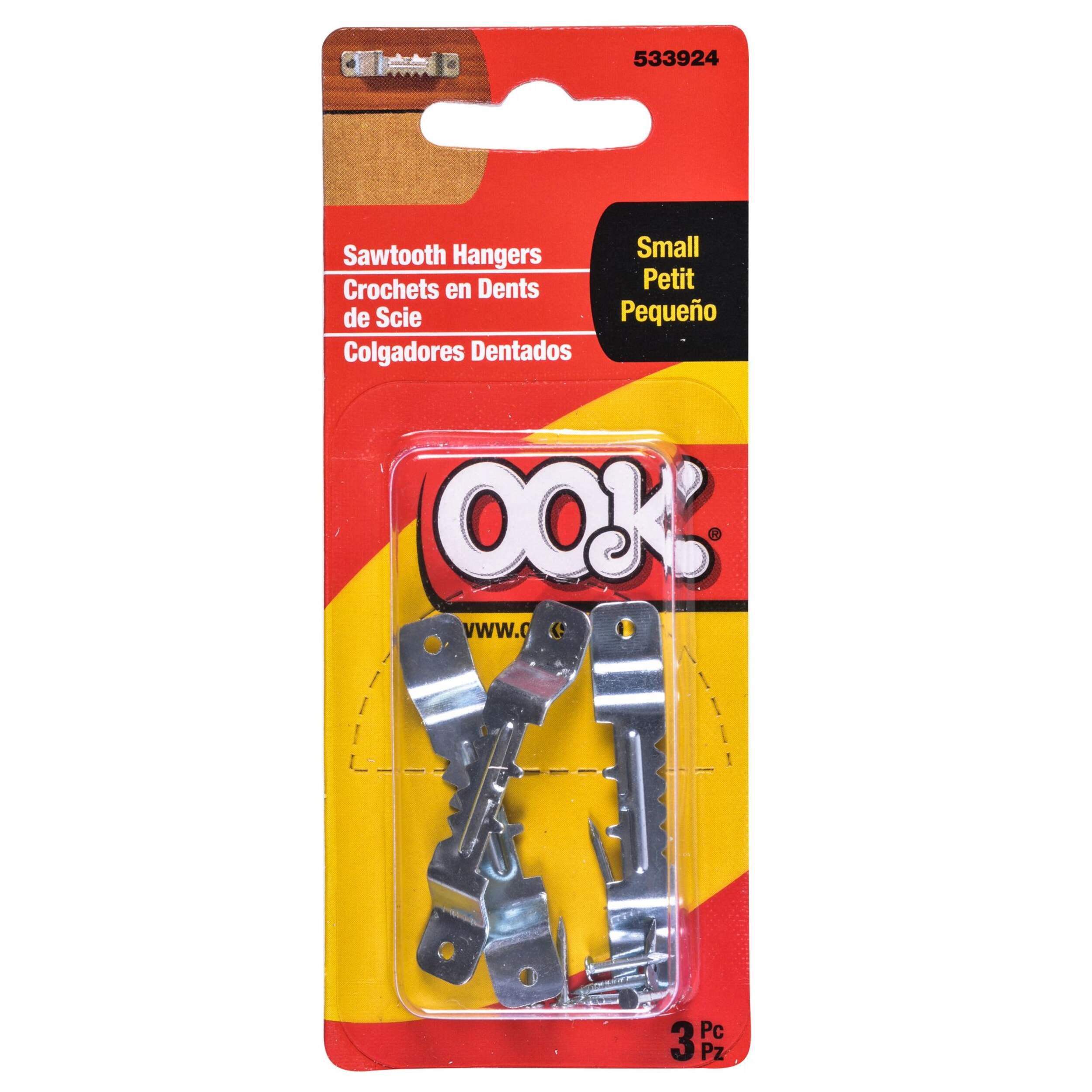 OOK Sawtooth Hangers, 3pk Canadian Tire