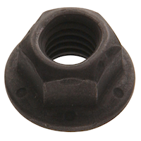 Hillman Hex Flange Nuts, Enlarged Circular Base, Assorted Sizes Front_Elevated
