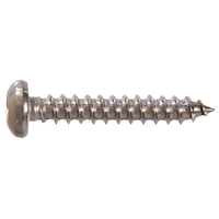Vis à tôle à tête cylindrique et prise carrée Hillman, inox