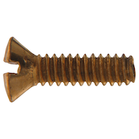 Hillman Oval Head Phillips Machine Screws, Brass, Assorted Sizes