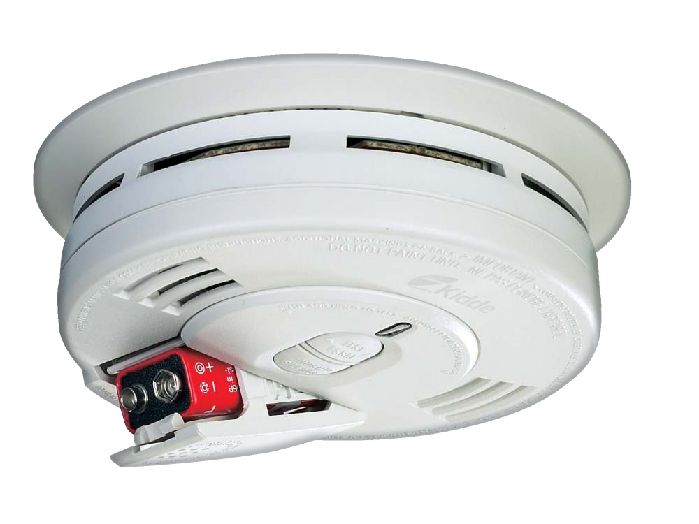 Garrison Smoke Alarm With Front Loading Battery Door, Batteries