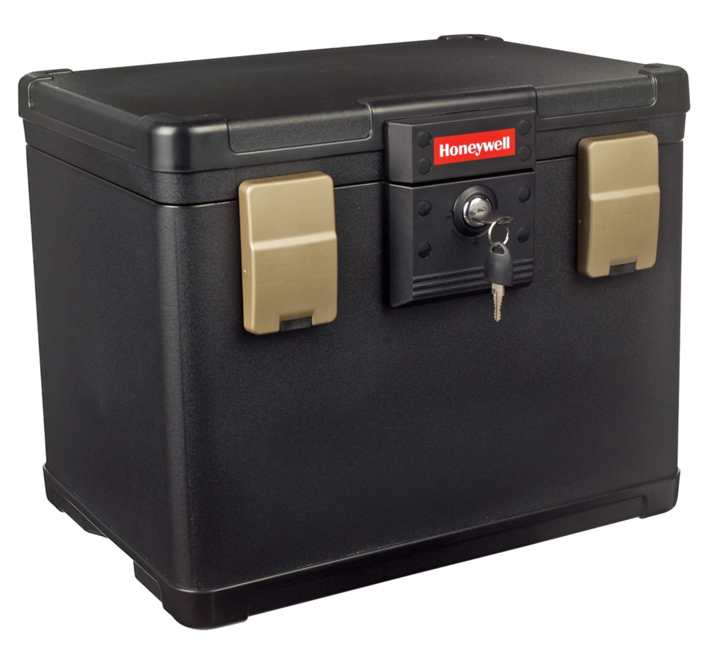 Coffre moulé résistant à l'eau et au feu pour documents, 0,64 pi cubes Front_Angled_Right