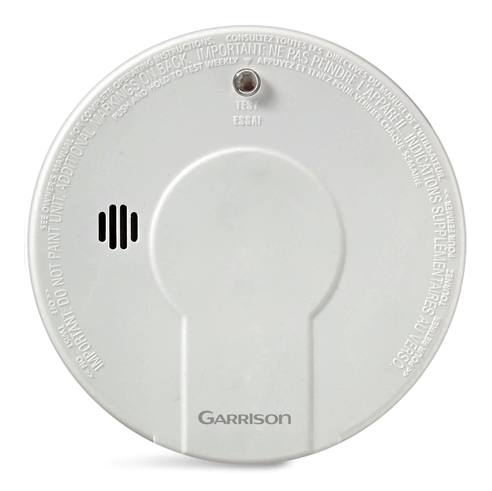 Garrison Smoke Alarm With Hush Button, Batteries Included Canadian Tire