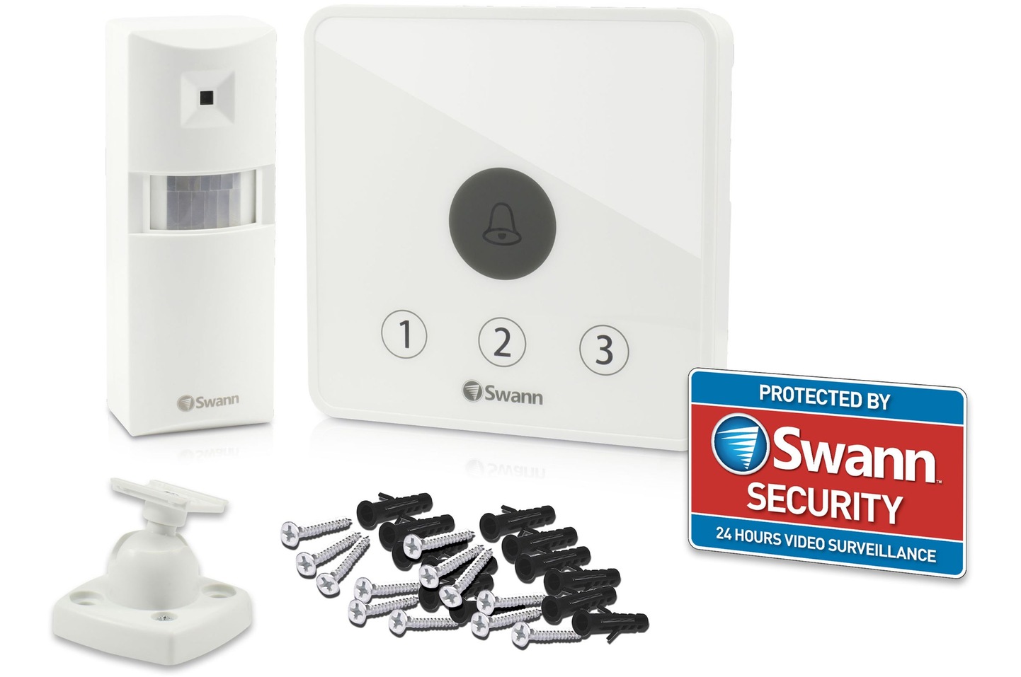 Swann Driveway Alert Alarm, Wireless Home Security, White Canadian Tire