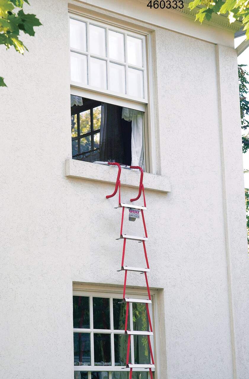 Kidde Escape 2-Storey Fire Escape Ladder, Anti-Slip Rungs, 13-ft