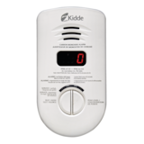 Kidde Worry-Free Plug-In Digital Carbon Monoxide (CO) Alarm With 10-Year Sealed Battery Front_Flat