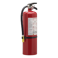 Extincteur rechargeable pour consommateur Kidde PRO 4A60BC avec support de fixation murale, 10 lb, rouge Front_Angled_Left