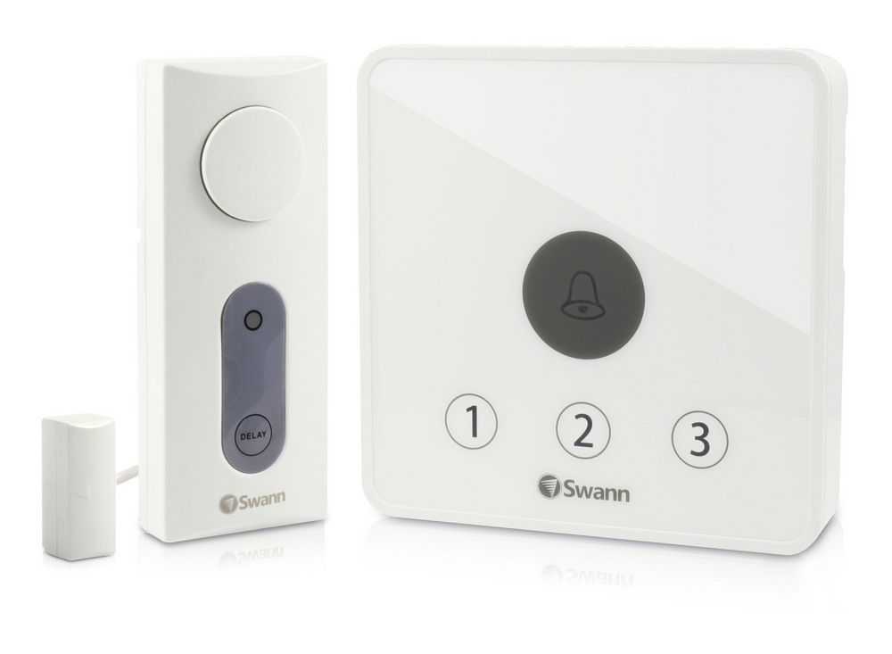 Swann AddOn PIR Alert Sensor Motion Detector, White Canadian Tire