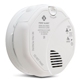 First Alert Hardwired Combination Smoke and Carbon Monoxide Alarm With Battery Backup Front_Three_Fourths_Angled_Right