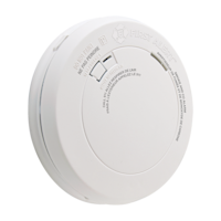 First Alert Slim Design Photoelectric Battery-Operated Smoke and Carbon Monoxide (CO) Alarm Front_Three_Fourths_Angled_Right