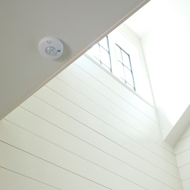 First Alert BRK Hardwired Smoke Alarm With LED Strobe Light and 10Year