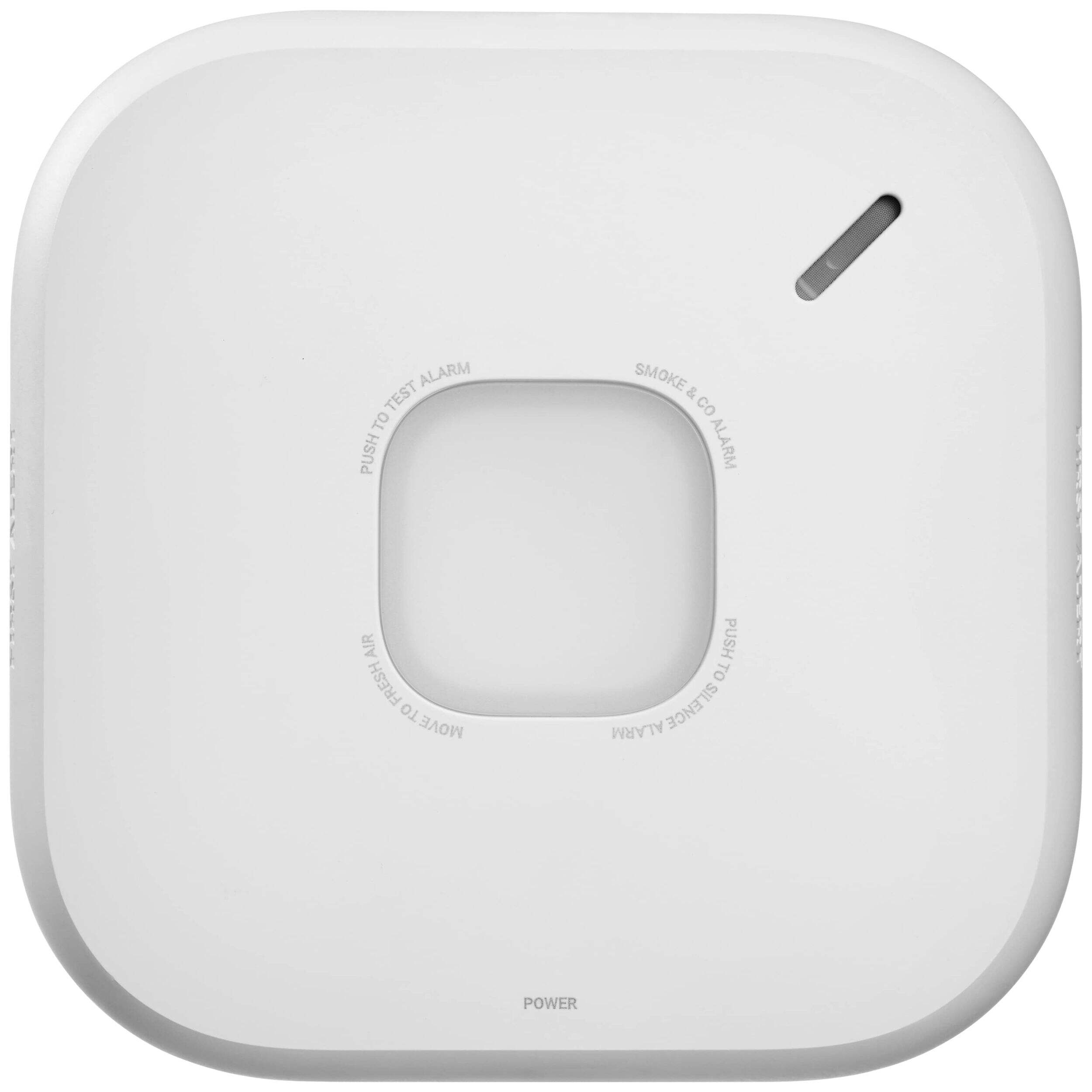 First Alert 2-in-1 Hardwired Google Smart Smoke & Carbon Monoxide Alarm Front_Flat