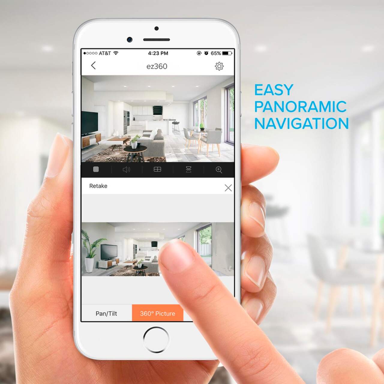 EZVIZ ez360 Wi Fi HD Pan Tilt Indoor 1080p Camera