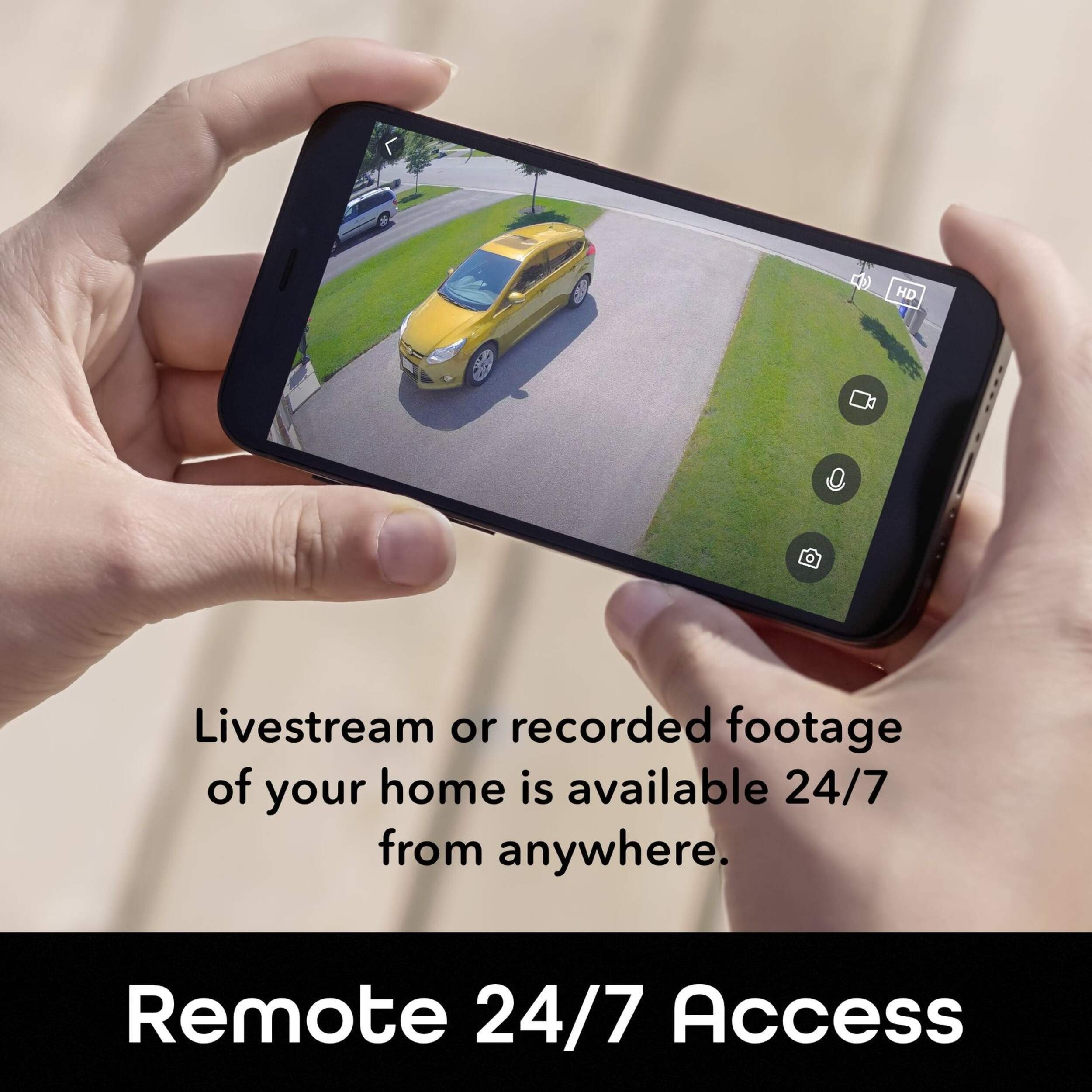 Geeni Sentry 1080p HD Smart WiFi Floodlight Security Camera, White