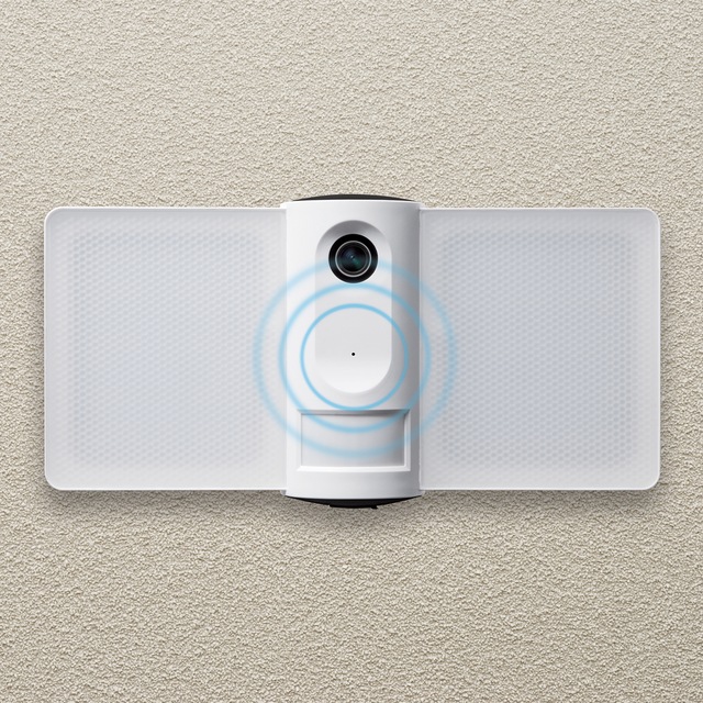 Geeni Sentry 1080p HD Smart WiFi Floodlight Security Camera, White Canadian Tire