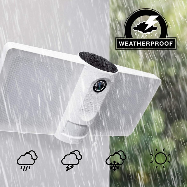 Geeni Sentry 1080p HD Smart WiFi Floodlight Security Camera, White