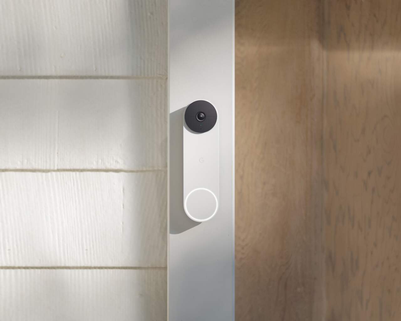 Google Nest Battery Operated Video Doorbell White